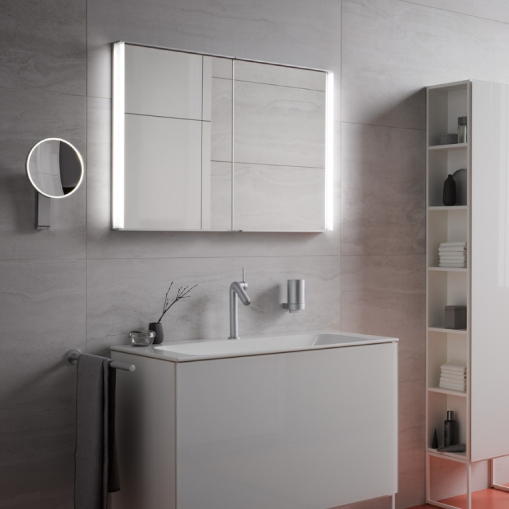 Product Lifestyle image of Keuco Royal Match 800mm Recessed Mirror Cabinet 12812 171331